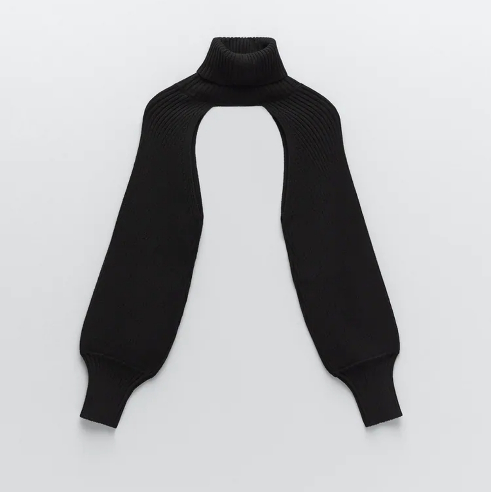 Zara turtleneck  sleeves top - Picture 10 of 16